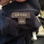 J.Jill Wearever Collection Open Cardigan Topper Deep Sea Blue Knit Large‎ Photo 4