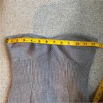 Fleur du Mal strapless corset top NEW Gray Photo 9