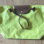 Longchamp Yellow and Brown Tote Bag Photo 0