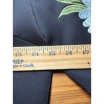 Few Moda  NY Black Daisy Embroidered Dress - Chic Floral Mini Cocktail Dress Photo 6