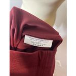 MM.LaFleur  The Giovanna Dress in Textured Ponte Pinot Red Sz 4 Photo 9