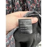 Intermix  Silk Floral Necktie Dress Peplum Hem Boho Preppy Summer 4 Fairy Cottage Photo 9