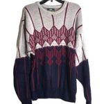 Jantzen Vtg  unisex pullover sweater size large made in USA retro cute Photo 0