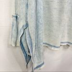 Free People  Light Blue Pacific Thermal Long Sleeve S Photo 6