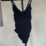 SKIMS ‎ S/M Seamless Sculpt Thong  Bodysuit Onyx NWOB Size M black first release Photo 3