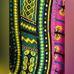 Santé Classics Caftan One Size Polyester Pink Tunic Cover Up Photo 2