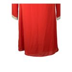 MM Couture  by Miss Me Burnt Orange Shift Dress Small Rhinestone Cuff Glam Photo 4