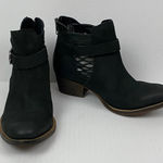 Charles David New Charles by Women's Size 5 Black Cutout Block Heel Ankle Boots Photo 0