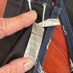 Athleta  Fiore Strappy Navy Blue Gray Bikini Bottom Size Large 291822 Photo 8