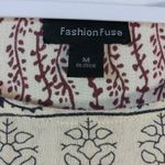 Fashion Fuse  Nuetral Boho Extra Wide Sleeves Asymmetrical Dress Size M Photo 5