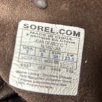 Sorel Women's Brown Waterproof Winter Snow Boots Lace Up Size 7 Photo 5