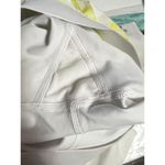 Nike Lululemon Court Rival HR Skirt Womens 10 Extended Liner White Yellow Tennis Photo 6