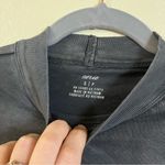 Aerie  Lightweight Long Sleeve Gray Cropped High Neck Shirt Size Small Photo 7