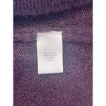 cj banks  Open Front Cardigan Dark Purple Stretch Knit 2X Plus Oversized pockets Photo 3