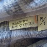 Sacred Threads  NWT Gray Design Tunic with Sheer Lace Sleeve. Size S/M Photo 5