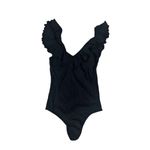 Wilfred Black Ruffled V Photo 2