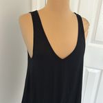 Feel the Piece  Black Asymmetrical Hem Tank Photo 3