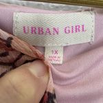 Urban Girl Women Floral Chiffon Babydoll Maxi Dress Size 1X Pink Sheer Fairy Y2K Photo 9