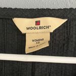 Woolrich  Black textured light weight Button-Up Blouse XS #711 Photo 1