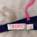 PINK - Victoria's Secret Pink by Victoria Secret Navy Blue Lace Bra Photo 2