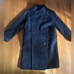 J.Crew by Nello Gori Wool Cashmere Double Breasted Mid Length Pea Coat, Size 2 Photo 5