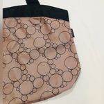 Target NWOT XL Brown and Black Canvas Tote Bag Purse Beach Diaper Bag School Work Photo 2