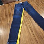Current/Elliott current elliott the stilleto ankle crop pants mid rise blue jeans size 25 Photo 2