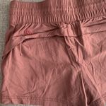 Avalanche  Women's Mauve Drawstring Athletic Shorts Photo 4