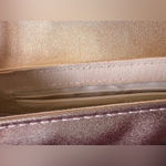 Vintage Elka Metallic Colorblock Purse Shoulder Bag Flap Closure Y2K Vintage Gold Photo 7