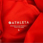 Athleta  North Point Crop Rashguard Bright Orange ‘Vermillion’ large Photo 4