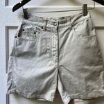 Esprit Vintage unisex Beige long khaki knee cotton high rise Shorts Size 1/2 Photo 0