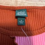 Wild Fable Women's Ruffle Seamed Short Sleeve T-Shirt - Size Small - NWT Photo 1