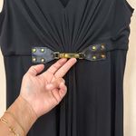 Calvin Klein soft knit, a flattering gathered drape, sleeveless, mid length Photo 3