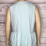 Lane Bryant NWT Size 18/20 Blue w/ Red Heartbreaker Graphic Peplum Hem Tank Top Photo 4