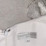 Caroline Constas Irene Ruffle Eyelet White Off Shoulder Mini Dress size 6 Photo 5