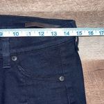 Rag and Bone  Womens The Grand Prix Motocross Leather Chevron Jeans Midnight Size 2 Photo 11