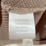 Elodie  Loren Wool Blend Sweater Cardigan Cocoa Cozy Quiet Luxury One Size NWT Photo 7