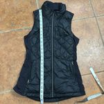 Lululemon Down For A Run Vest Black Slim-fit Goose Down 800 fill size 4 Photo 12