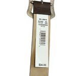 Jessica Simpson Belt Womens Size M 8-10 Faux Leather Silver Buckle $33 MSRP NEW Photo 4