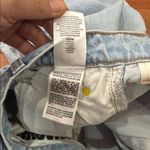 NWT MOTHER Women's Snacks! High Waisted Pushpop Cuff Crop Jeans size 23 Blue Photo 12