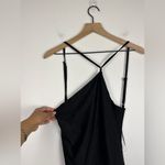 LIONESS  Black The Claudia Asymmetrical Dress Sz M Party Date Photo 4