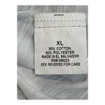 Bcg American Flag Tank Top Patriotic Sleeveless Cutout Back White Women Size XL Photo 5