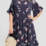 Isabel Maternity  XL Navy with Floral Pattern Photo 0