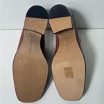 Bottega Veneta  Croc Embossed Square Toe Slip On Loafer Mules Heels Photo 9