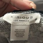 Nordstrom NWT Kirious Los Angeles Floral Black Long Sleeve Crop Top | Size: L Photo 4