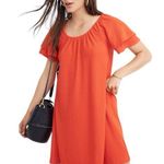 Madewell Texture & Thread Tiered Sleeve Dress Photo 0