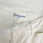 Apiece Apart Cropped High-rise Wide-leg Classic Merida Pants In Cream size 4 Photo 6