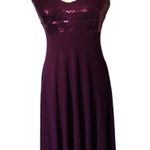Sabora Purple Cocktail Dress Photo 0