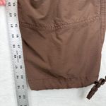 Patagonia  Women's Brown Capri Hiking Pants Size 10 Drawstring Hem Lightweight Photo 3