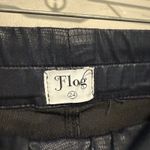 Flog Shely Navy Blue Faux Snake Skin Print Slim Leg Pants Size 24 Photo 3